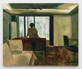 Beyond the Window by Xiao Jiang contemporary artwork Painting