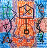 Mekong Delta No.4 by Le Trieu Dien contemporary artwork painting works on paper