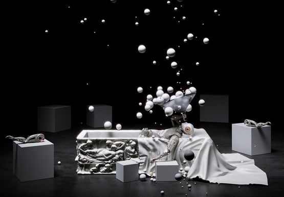 ROBOTICA by Giuseppe Lo Schiavo contemporary artwork Moving Image