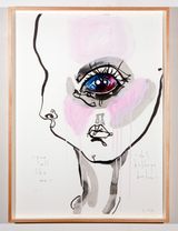 you will like me by Del Kathryn Barton contemporary artwork painting