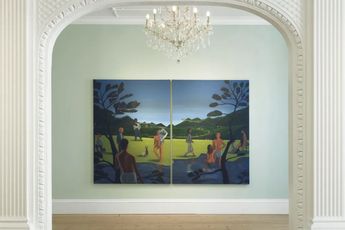 Contemporary art exhibition Skyler Chen How far I would have to go to become myself at MASSIMODECARLO London United Kingdom