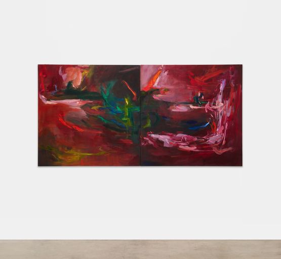 sunset sounds and waves that glow by Lindsay Adams contemporary artwork Painting