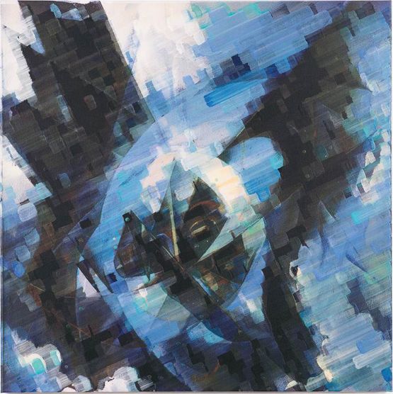 Output 1746 by Simon Denny contemporary artwork Painting