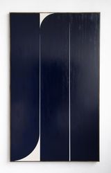Dark Blue 1 by Johnny Abrahams contemporary artwork painting