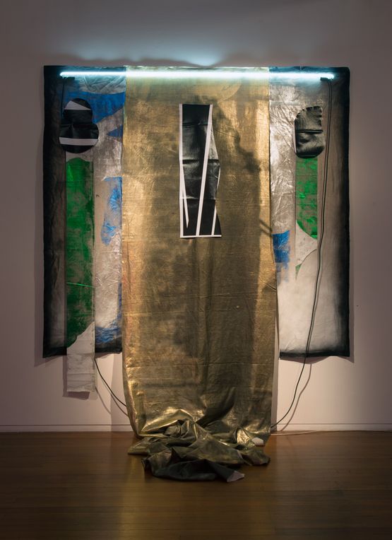 Rocket Shadow by Brook Andrew contemporary artwork Mixed Media