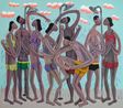 Public Shower by Kitti Narod contemporary artwork Painting