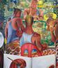 Waiting by Alvin Ong contemporary artwork Painting