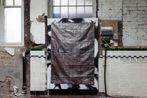 Rip-Stop Standard Duty Brown Tarp Black by Gardar Eide Einarsson contemporary artwork Mixed Media
