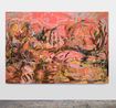 flaming summer meadow by Janaina Tschape contemporary artwork Painting
