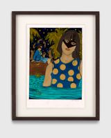 Im on my time with everyone by Marcel Dzama contemporary artwork painting works on paper drawing