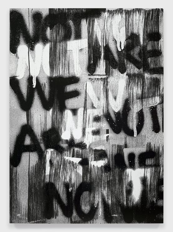 Untitled WE ARE NOT by Adam Pendleton contemporary artwork Print