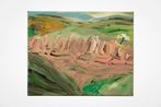 The Wall by Luke Edward Hall contemporary artwork Painting