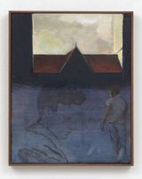 Untitled St. Anthony by Justin De Verteuil contemporary artwork painting