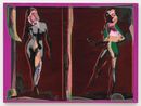 Magic Surreaux Kippa by Anne-Mie Van Kerckhoven contemporary artwork Painting