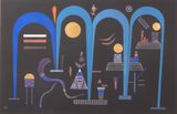 Untitled by Wassily Kandinsky contemporary artwork painting