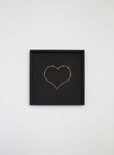 Barbed Wire Love Me Tender Black Large by Arik Levy contemporary artwork design