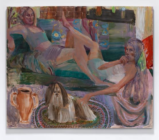 Sirens by Elizabeth Malaska contemporary artwork Painting