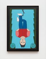 XII  O dependurado The Hanged Man by Antonio Maia contemporary artwork painting