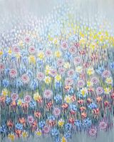 Dandelions V by Maria Tan contemporary artwork painting