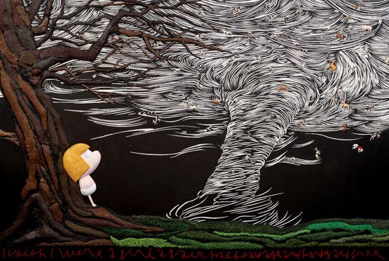 Wuthering Heights by Woo Kukwon contemporary artwork Painting