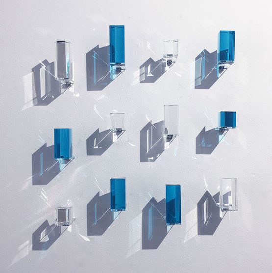 Blue  White by Bongchull Shin contemporary artwork Sculpture
