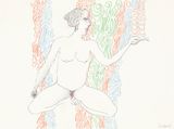 Untitled by Oswald Oberhuber contemporary artwork drawing works on paper