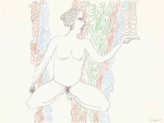 Untitled by Oswald Oberhuber contemporary artwork Works on Paper