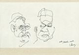 Person in Cap 2 by Yang Hui-ching contemporary artwork drawing