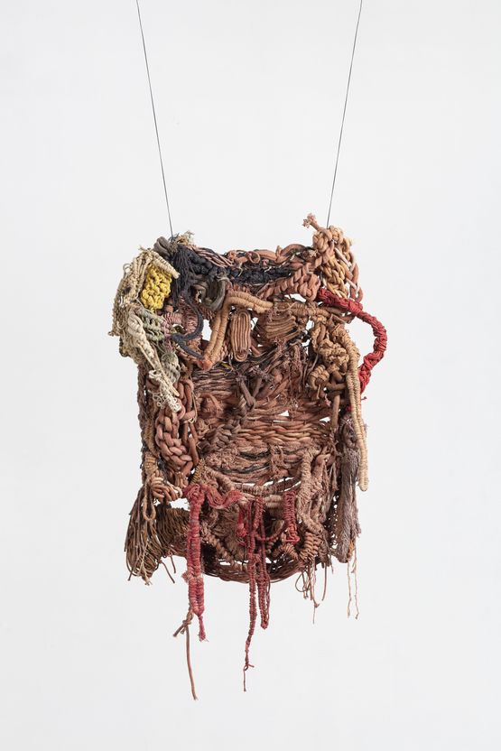 Caboclinho do Mato by Laura Lima contemporary artwork Textile