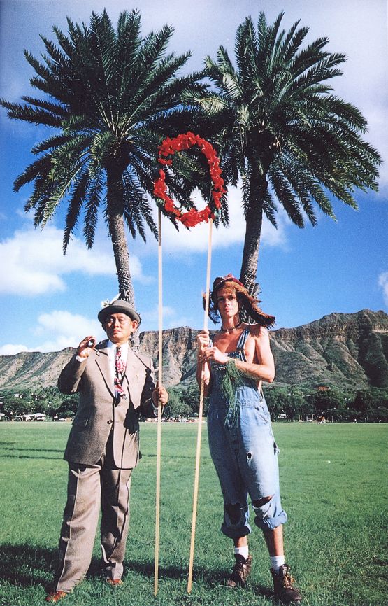 O Oahu Wakiki Hawai 1996 by Mondrian Fanclub david Medalla  Adam Nankervis contemporary artwork Photography