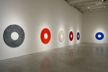 Contemporary art exhibition Chiang Yomei Without Beginning or End at Tina Keng Gallery Taipei Taiwan