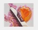 Knife and Jelly C by Kaoru Ueda contemporary artwork Painting