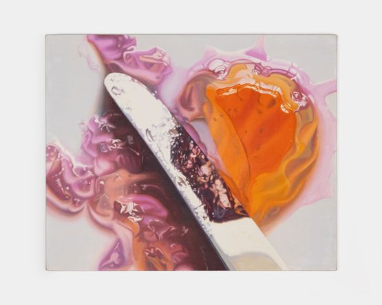 Knife and Jelly C by Kaoru Ueda contemporary artwork Painting