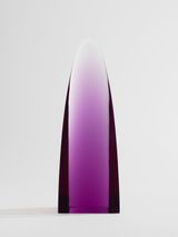 Untitled cylindrical lens by Fred Eversley contemporary artwork sculpture