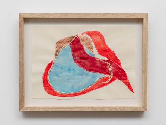 From the Dead Reckoning to Her Folds series by Iz Oztat contemporary artwork Works on Paper
