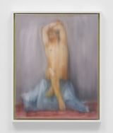 Nude Model with Crossed Legs by William E. Jones contemporary artwork painting