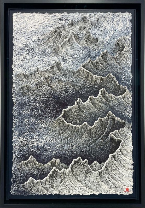 Infinity Path by Hyun-Joung Lee contemporary artwork Works on Paper