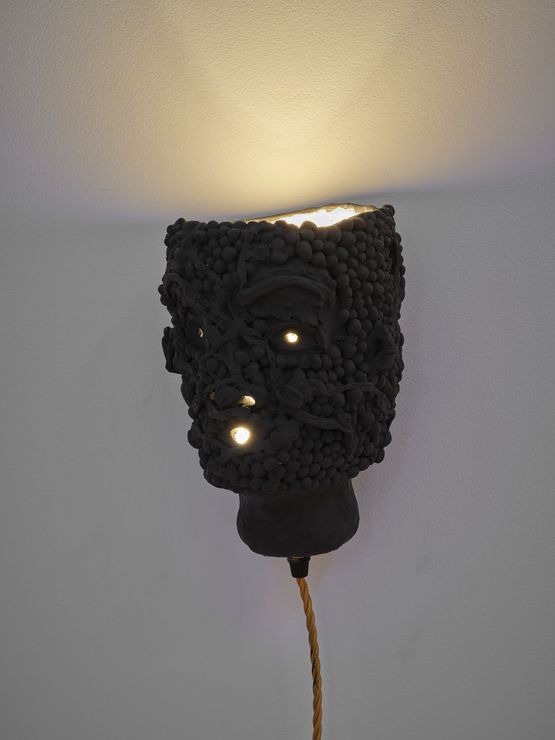 Cowled head by Nichola Shanley contemporary artwork