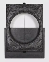 Ocular Brutality Bird and Lava by Torkwase Dyson contemporary artwork sculpture drawing