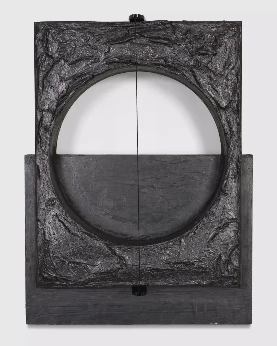 Ocular Brutality Bird and Lava by Torkwase Dyson contemporary artwork Sculpture