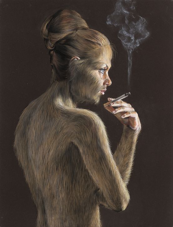 Skins - 07 by Wang Haiyang contemporary artwork Works on Paper