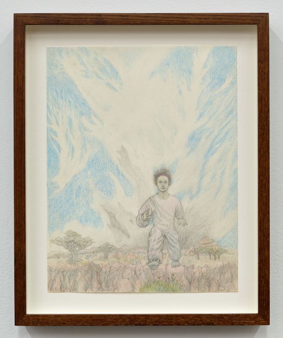 Wind Walker by Alan Saret contemporary artwork Painting