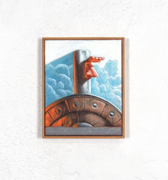 Lookout by Kevin Klamminger contemporary artwork Painting