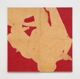 Map Naphthol Red by Seung Ah Paik contemporary artwork drawing works on paper