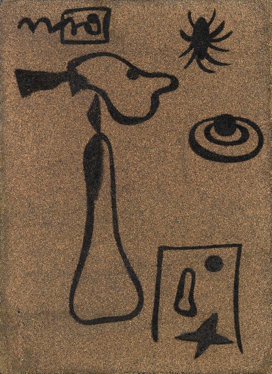 Signes et figurations by Joan Miro contemporary artwork Painting