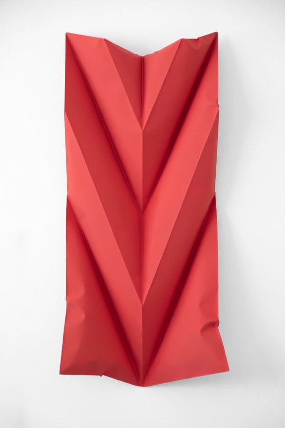 V Grid by Shaikha Al Mazrou contemporary artwork Sculpture