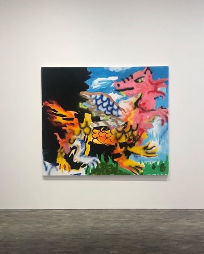 Robert Navas Explosive Debut With Pace Gallery