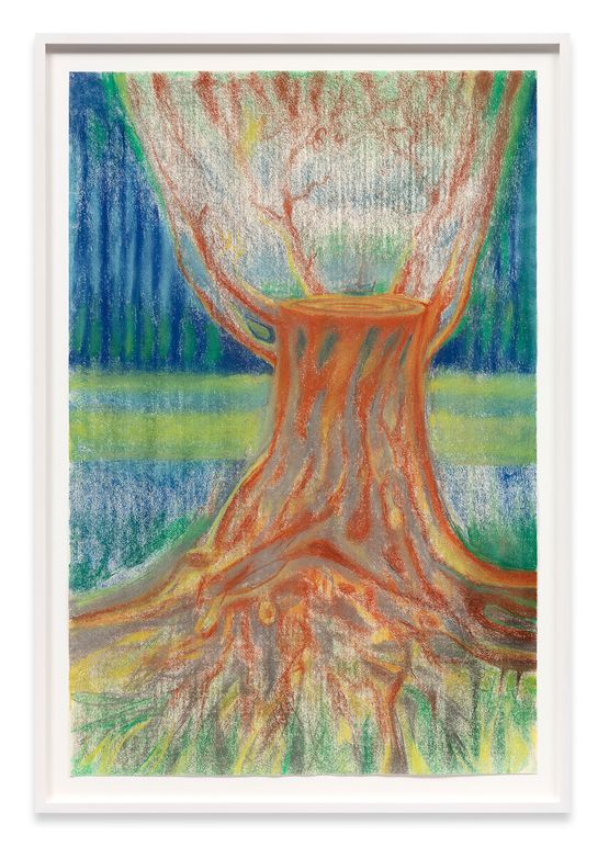 Untitled Tree Trunk by Richard Artschwager contemporary artwork Works on Paper