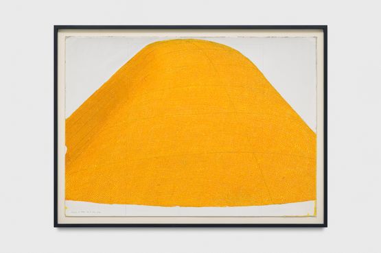 La Colline vue de face by Horia Damian contemporary artwork Mixed Media