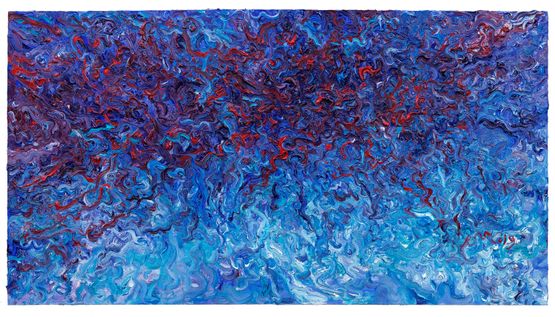 Determination.Freedom-Collision No.3 by Ren Sihong contemporary artwork Painting